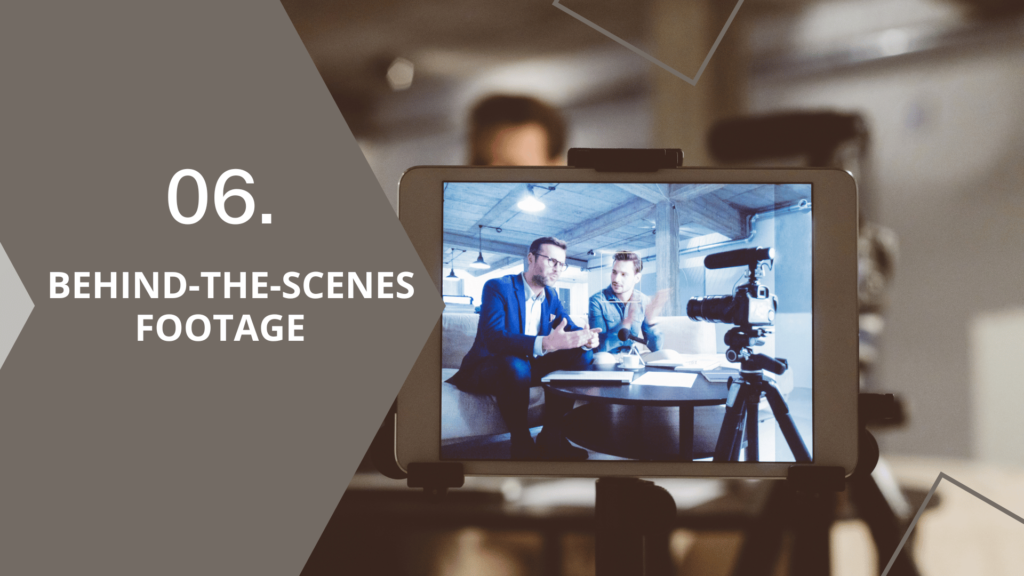 Behind-the-Scenes Footage